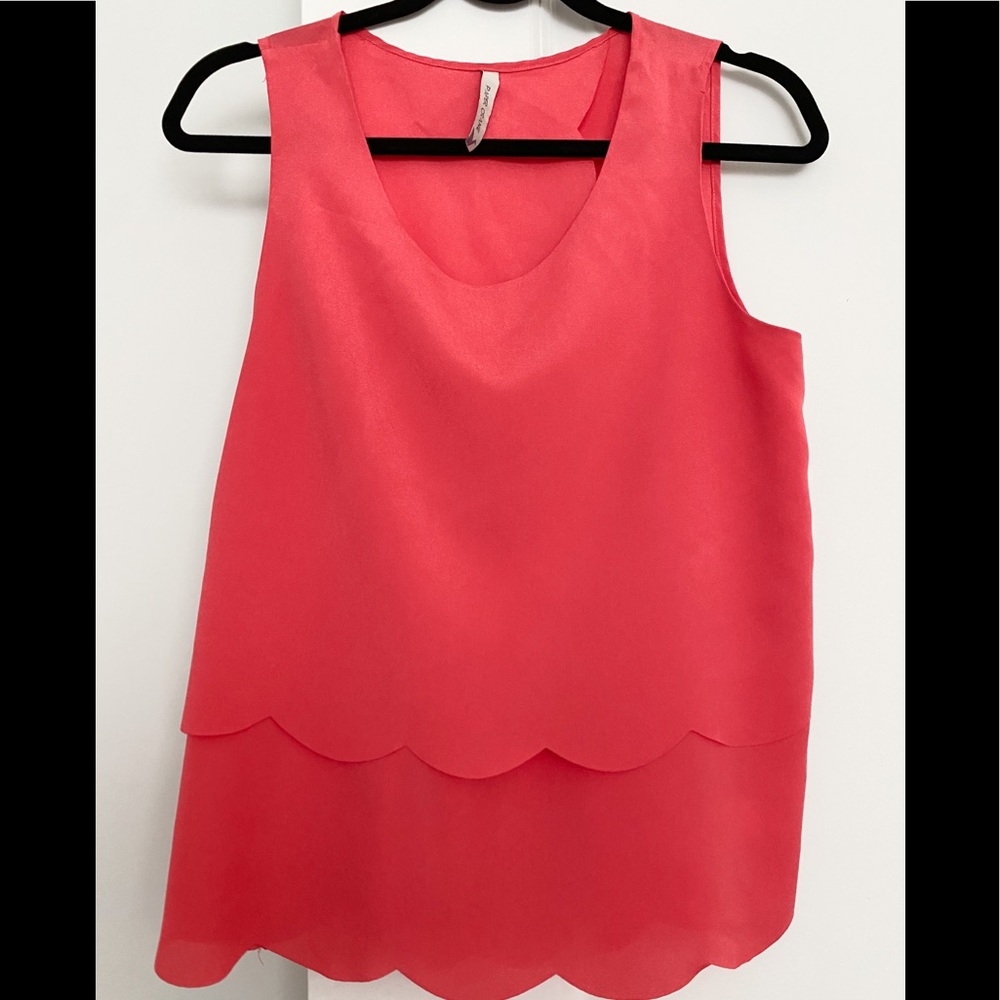 Papermoon Scallop Tank
